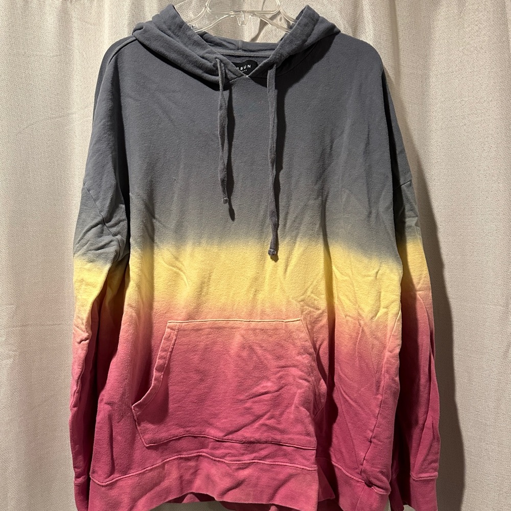 PacSun tie-dye hoodie L